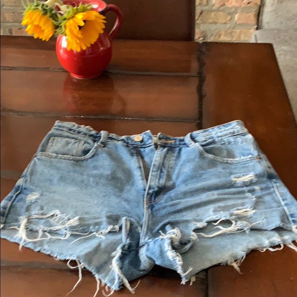 Zara jean shorts Trafaluc